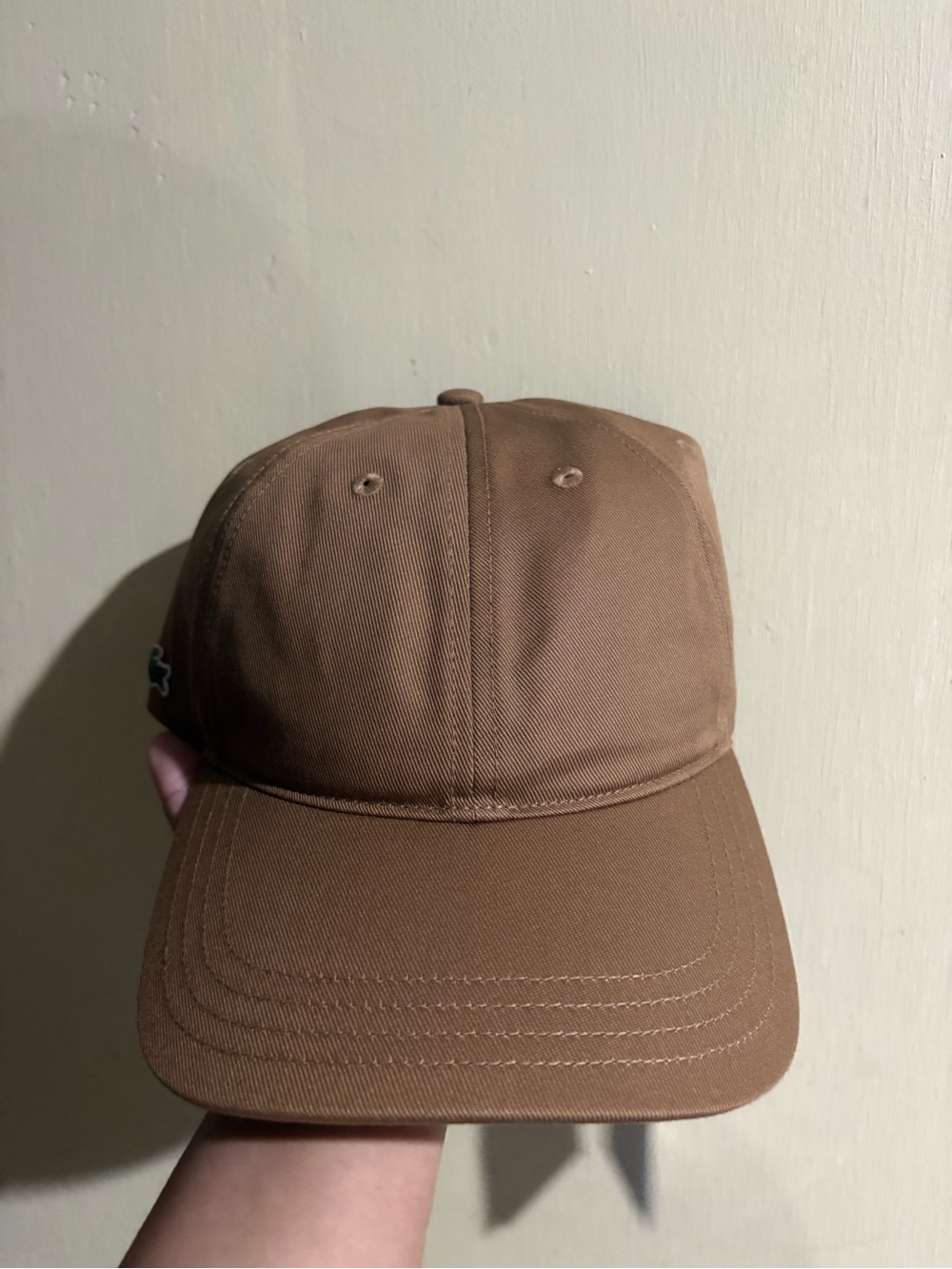 Lacoste Classic Solid Brown Baseball Cap